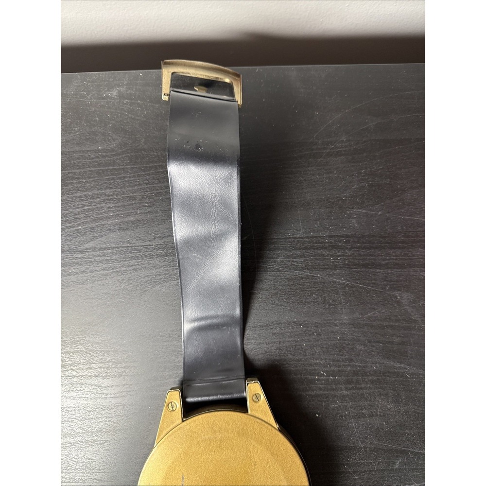 Giant Watch Thermometer 29" Wall Hanging Floral Roman Numeral Celsius Fahrenheit - Picture 11 of 12